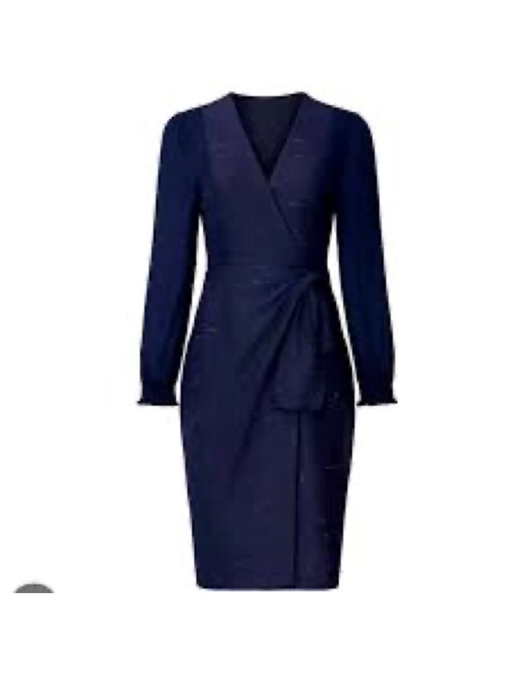 Rebecca Taylor Midnight Blue Long Sleeve Dress
